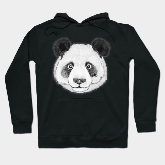 Lovely Panda T shirts Hoodie by Diannas